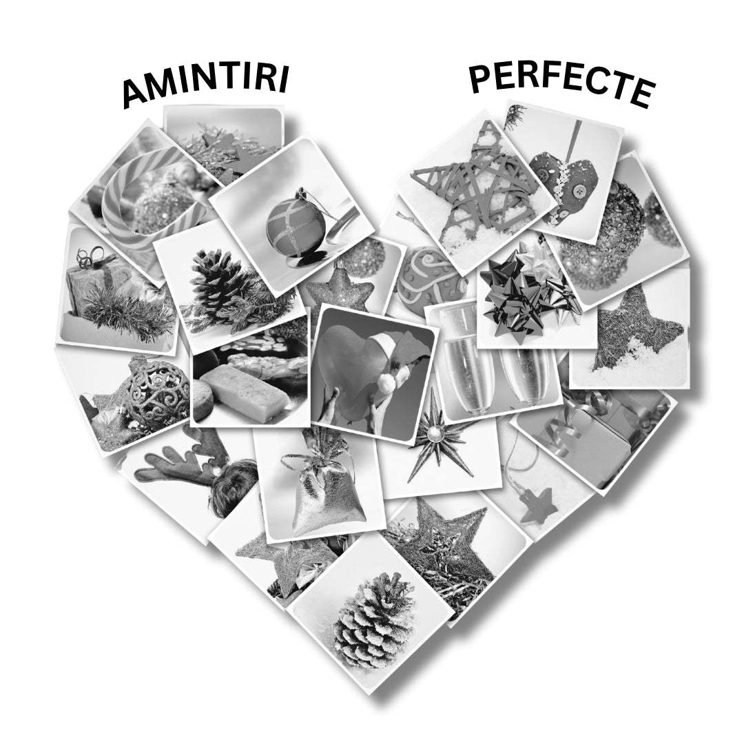Mini imprimanta portabila MX1, ALB cu 5 role albe +3 colorate autoadezive + 5 role albe + 3 colorate simple + 6 carioci, stickere si saculet incluse - ealmeu.ro