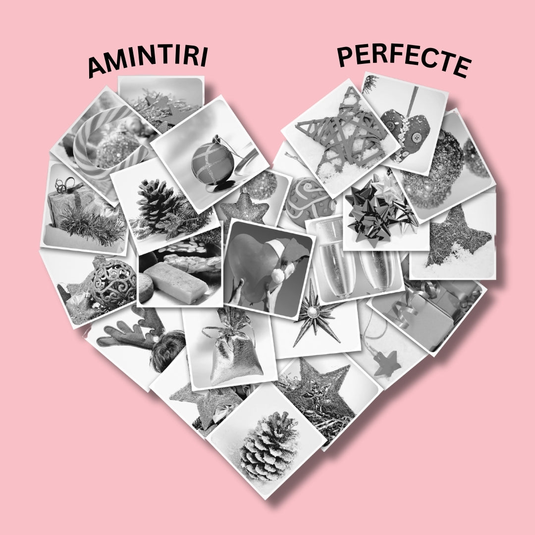 Mini imprimanta portabila MX1, ROZ cu 5 role albe +3 colorate autoadezive + 5 role albe + 3 colorate simple + 6 carioci, stickere si saculet incluse - ealmeu.ro