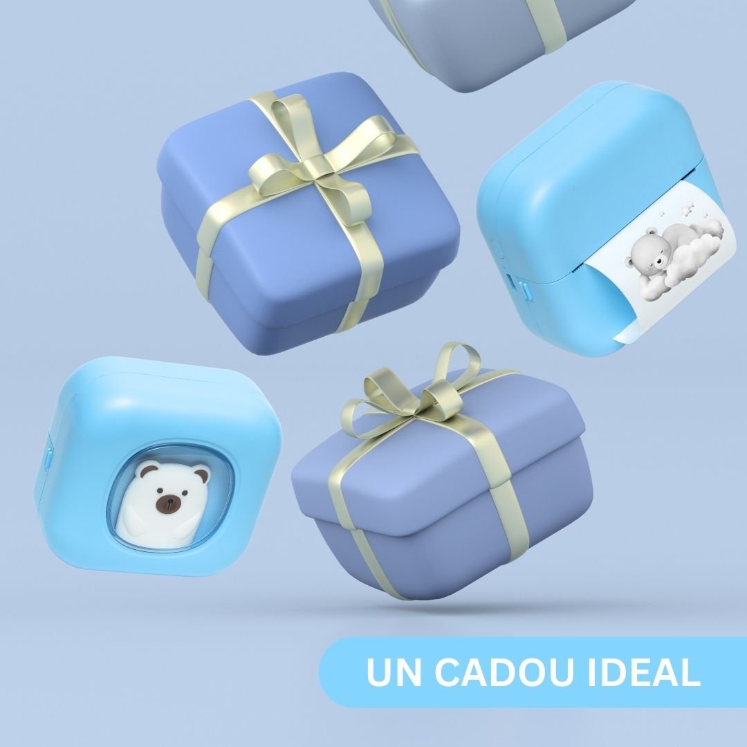 Mini imprimanta portabila MX3U, BLUE - ealmeu.ro