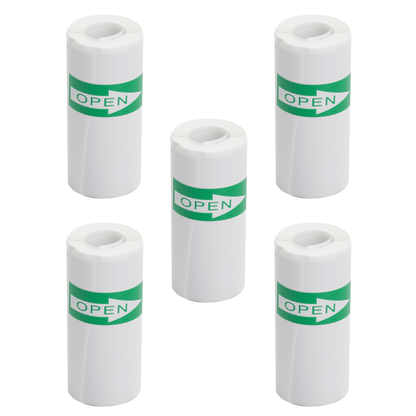 Set 5 role de hartie termica 57 x 26 mm, 6 m lungime - ealmeu.ro